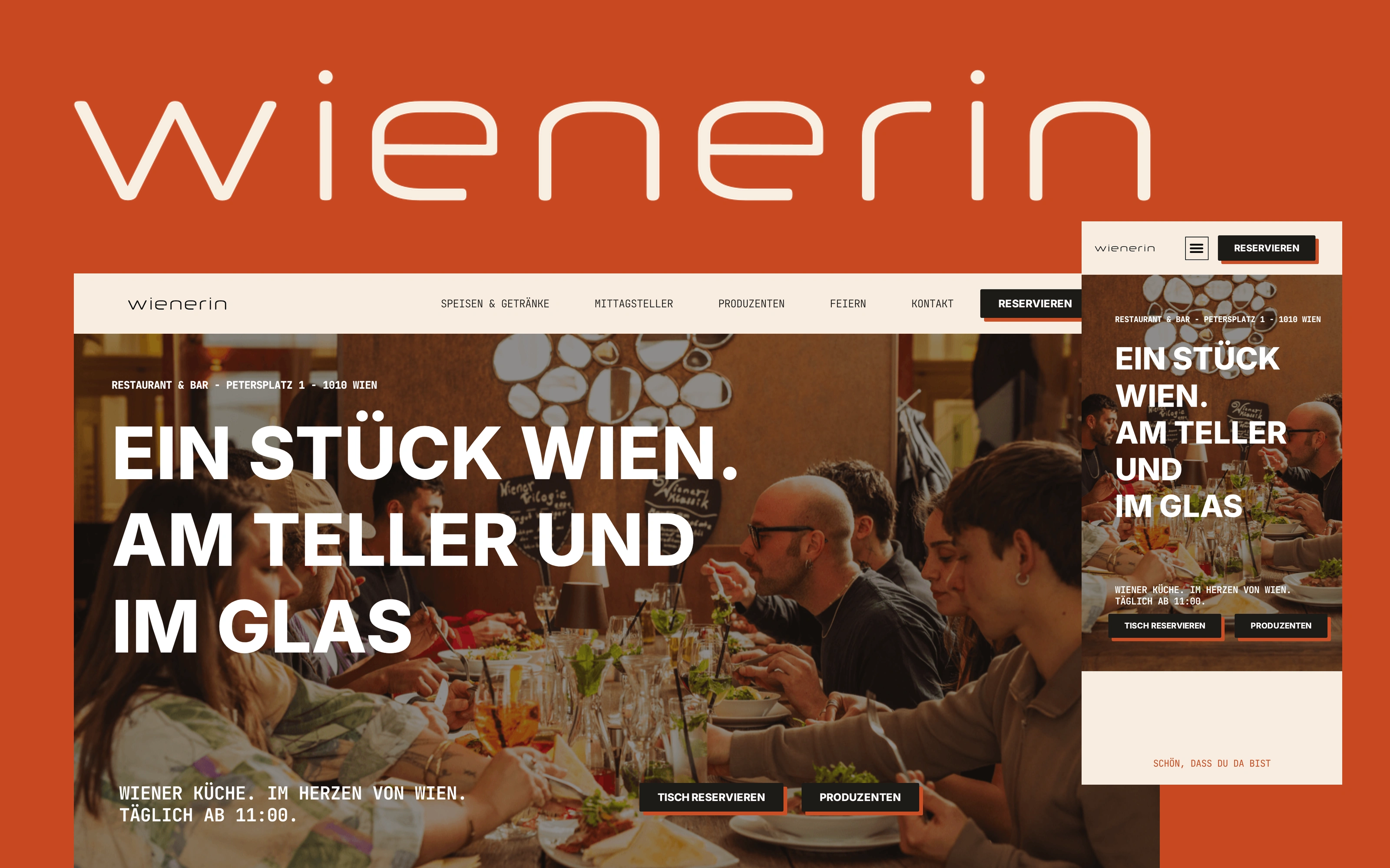 Projekt Ein Stück Wien – neu serviert: die wienerin von Zensations