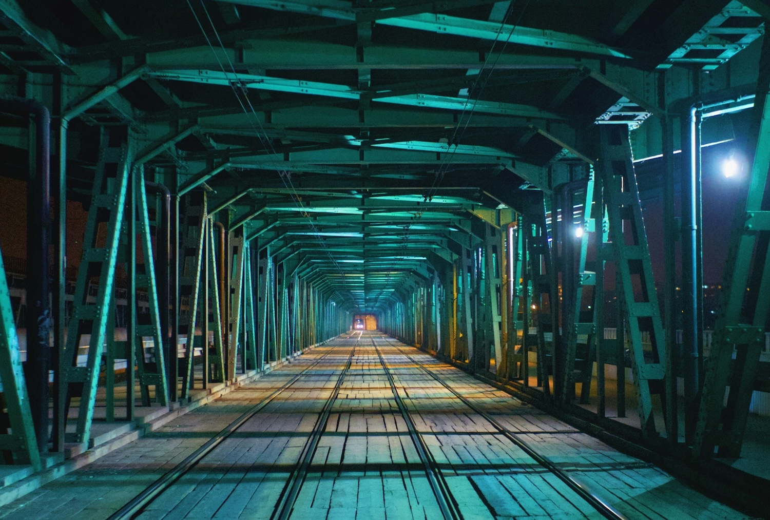 View into a bridge